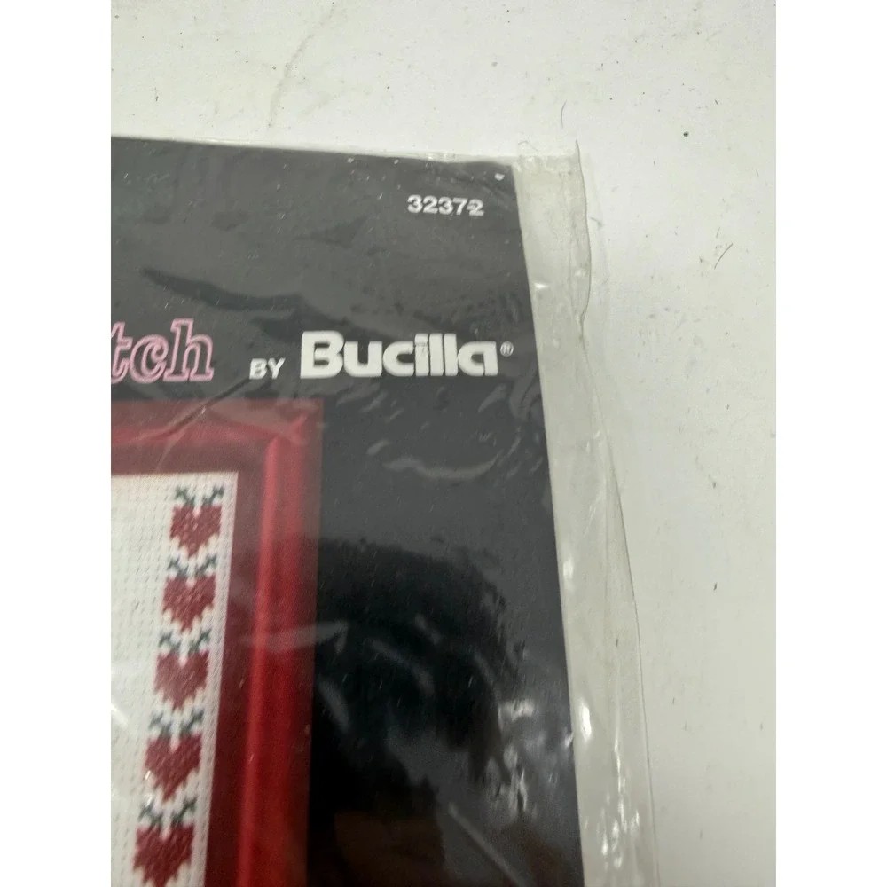 Bucilla Kiss the Cook Counted Cross Stitch Kit 32372 Goose Kitchen Decor 5x7 NEW